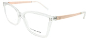 Michael Kors Caracas MK 4058 3050 Rectangle Plastic Clear Eyeglasses with Demo Lens