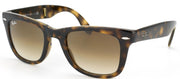 Ray-Ban RB 4105 710/51 Wayfarer Plastic Tortoise/ Havana Sunglasses with Crystal Brown Gradient Lens