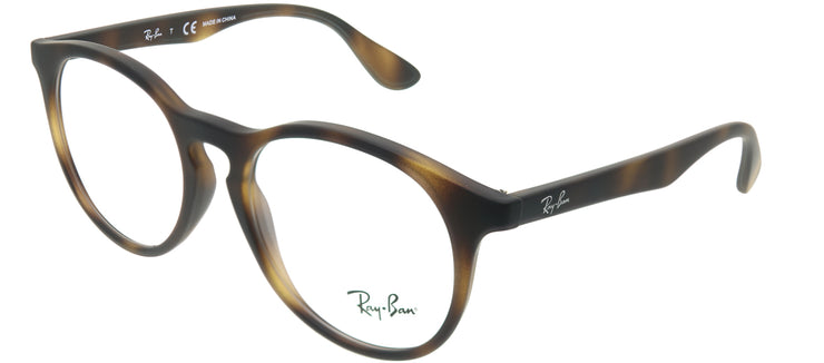 Ray-Ban Junior RY 1554 3616 Round Plastic Tortoise/ Havana Eyeglasses with Demo Lens