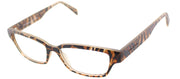Italia Independent IT 5018 ZEB 044 Rectangle Plastic Brown Eyeglasses with Demo Lens