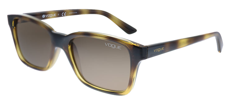 Vogue Eyewear Junior VJ 2004 W65673 Square Plastic Havana Sunglasses with Brown Lens