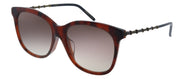 Gucci GG 0655SA 002 Square Acetate Havana Sunglasses with Brown Gradient Lens