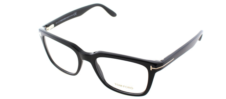 Tom Ford FT 5304 001 Square Plastic Black Eyeglasses with Demo Lens