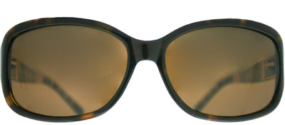 Kate Spade KS Annika JEBP Rectangle Plastic Tortoise/ Havana Sunglasses with Brown Polarized Lens