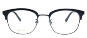Gucci GG 0590OK 002 Square Acetate Black Eyeglasses with Demo Lens