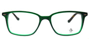Original Penguin PE Leopold GN Rectangle Plastic Green Eyeglasses with Demo Lens