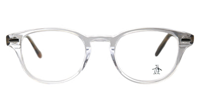 Original Penguin PE Murphy CR Round Plastic Clear Eyeglasses with Demo Lens
