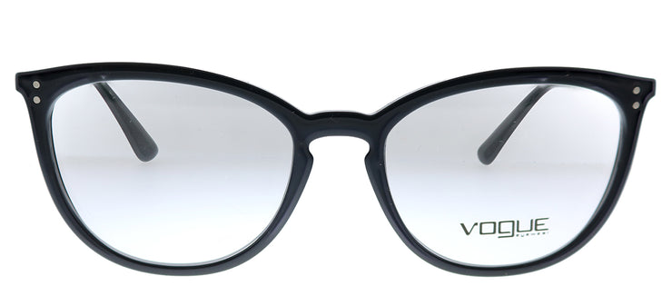 Vogue Eyewear VO 5276 W44 Cat-Eye Plastic Black Eyeglasses with Demo Lens
