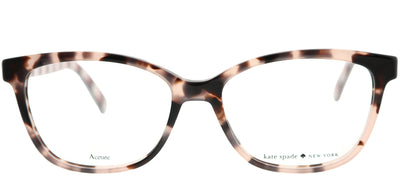 Kate Spade KS Emilyn HT8 Square Plastic Tortoise/ Havana Eyeglasses with Demo Lens
