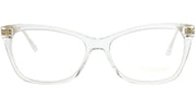 Tom Ford FT 5353 026 Rectangle Plastic Clear Eyeglasses with Demo Lens