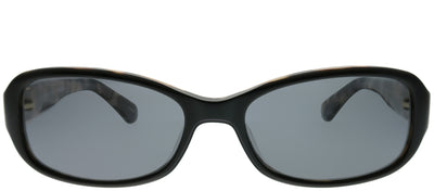 Kate Spade KS Paxton2 WR7 M9 Oval Plastic Tortoise/ Havana Sunglasses with Grey Polarized Lens