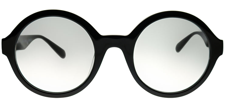 Kate Spade KS KHRISTA/S S2J/O0 Round Plastic Black Sunglasses with Grey Gradient Lens