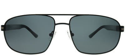 Chesterfield CH 05S 0003 Aviator Metal Black Sunglasses with Grey Polarized Lens