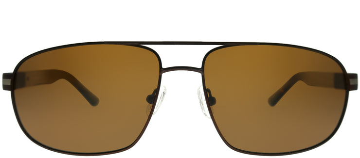 Chesterfield CH 05S 04IN Aviator Metal Brown Sunglasses with Brown Polarized Lens