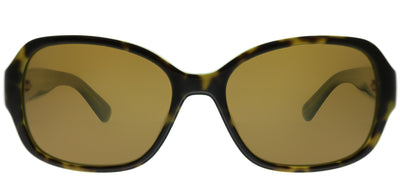 Kate Spade KS Akira/P TJA VW Rectangle Plastic Tortoise/ Havana Sunglasses with Brown Polarized Lens