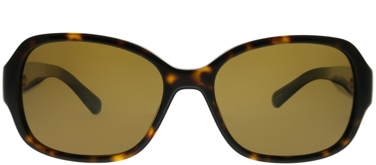 Kate Spade KS Akira/P PHN VW Rectangle Plastic Tortoise/ Havana Sunglasses with Brown Polarized Lens