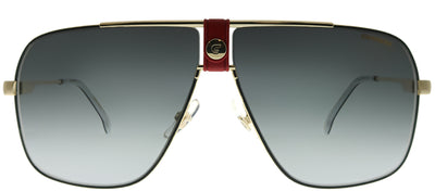 Carrera CA Carrera1018 Y11 9O Aviator Metal Gold Sunglasses with Grey Gradient Lens