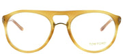 Tom Ford FT 5007 663 Round Plastic Tortoise/ Havana Eyeglasses with Demo Lens