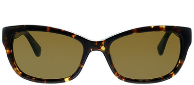 Kate Spade KS Marilee/P FZL Rectangle Plastic Tortoise/ Havana Sunglasses with Bronze Polarized Lens