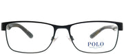 Polo Ralph Lauren PH 1157 9038 Rectangle Metal Black Eyeglasses with Demo Lens