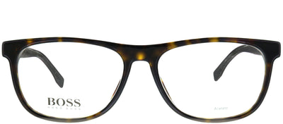 Hugo Boss BOSS 0985 086 Rectangular Plastic Tortoise/ Havana Eyeglasses with Demo Lens