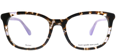 Kate Spade KS Jalisha B3V Square Plastic Tortoise/ Havana Eyeglasses with Demo Lens