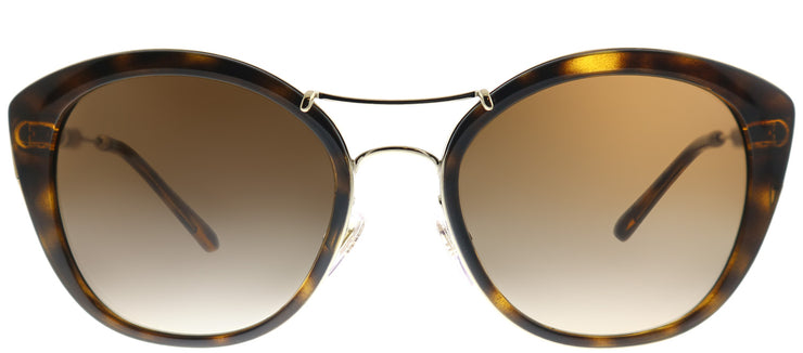 Burberry BE 4251Q 300213 Round Plastic Tortoise/ Havana Sunglasses with Brown Gradient Lens