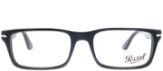 Persol PO 3050V 95 Rectangle Plastic Black Eyeglasses with Demo Lens