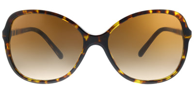 Burberry BE 4197 300213 Square Plastic Tortoise/ Havana Sunglasses with Brown Gradient Lens