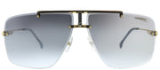 Carrera CA Carrera1016 RHL Aviator Plastic Gold Sunglasses with Silver Mirror Lens