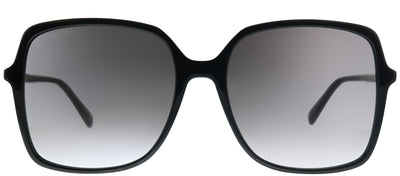 Gucci GG 0544S 001 Square Acetate Black Sunglasses with Grey Gradient Lens