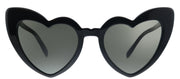 Saint Laurent LouLou SL 181 001 Fashion Acetate Black Sunglasses with Grey Lens