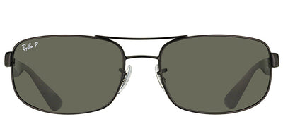 Ray-Ban RB 3445 006/P2 Sport Metal Grey Sunglasses with Dark Grey Polarized Lens
