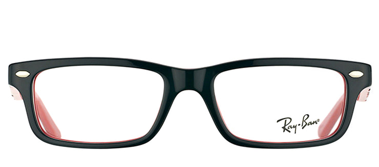 Ray-Ban Junior RY 1535 3573 Rectangle Plastic Black Eyeglasses with Demo Lens