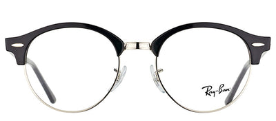 Ray-Ban RX 4246V 2000 Clubmaster Plastic Black Eyeglasses with Demo Lens