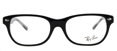 Ray-Ban Junior RY 1555 3529 Rectangle Plastic Black Eyeglasses with Demo Lens