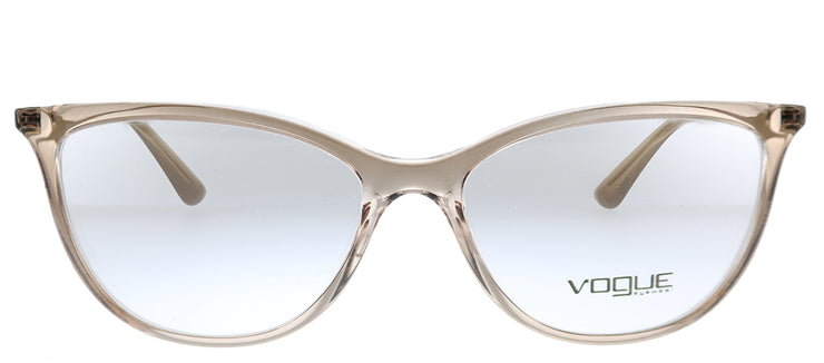 Vogue Eyewear VO 5239 2735 Cat-Eye Plastic Brown Eyeglasses with Demo Lens