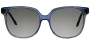 Victoria Beckham Refined classic VBS 104 C04 Square Plastic Blue Sunglasses with Grey Gradient Zeiss Lens