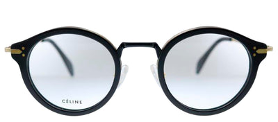 Celine Joe CL 41380 ANW Round Plastic Black Eyeglasses with Demo Lens