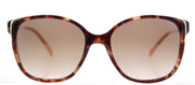 Prada PR 01OS UE00A6 Square Plastic Tortoise/ Havana Sunglasses with Brown Gradient Lens