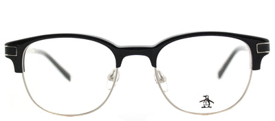 Original Penguin PE Princeton BK Square Plastic Black Eyeglasses with Demo Lens