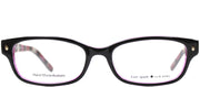 Kate Spade KS Lucyann X78 Rectangle Plastic Black Eyeglasses with Demo Lens