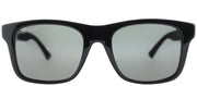Gucci GG 0008S 002 Square Acetate Black Sunglasses with Grey Polarized Lens