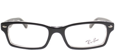 Ray-Ban Junior Jr RY 1530 3529 Square Plastic Black Eyeglasses with Demo Lens