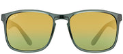 Ray-Ban RB 4264 876/6O Square Plastic Grey Sunglasses with Gold Flash Polarized Chromance Lens