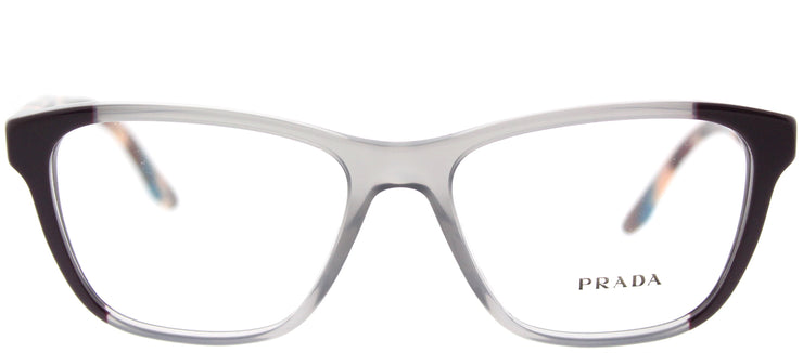 Prada PR 04TV VYN1O1 Square Plastic Grey Eyeglasses with Demo Lens