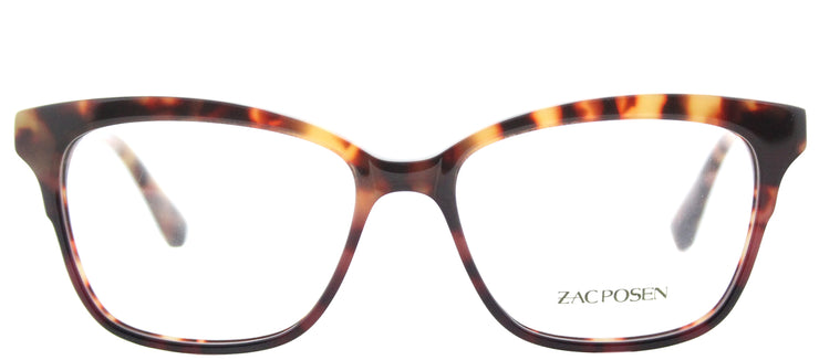 Zac Posen ZP Sonja RD Square Plastic Burgundy/ Red Eyeglasses with Demo Lens