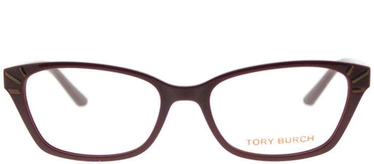 Tory Burch TY 4002 1681 Rectangle Plastic Burgundy/ Red Eyeglasses with Demo Lens