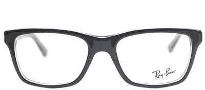 Ray-Ban Junior RY 1536 3529 Square Plastic Black Eyeglasses with Demo Lens