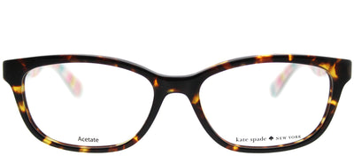 Kate Spade KS Brylie RNL Rectangle Plastic Tortoise/ Havana Eyeglasses with Demo Lens